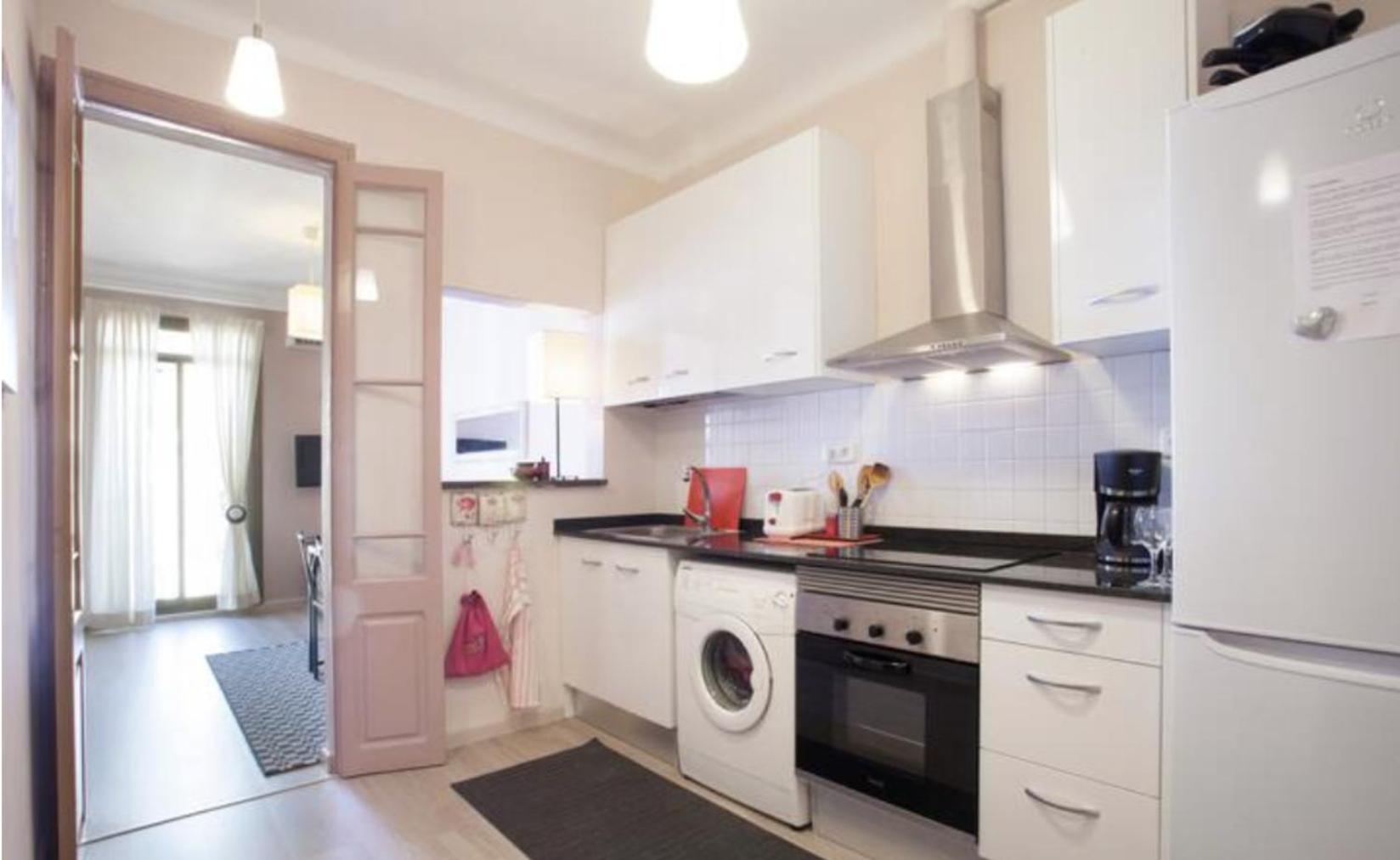 Ferienwohnung Piquer Con Terraza Barcelona Exterior foto